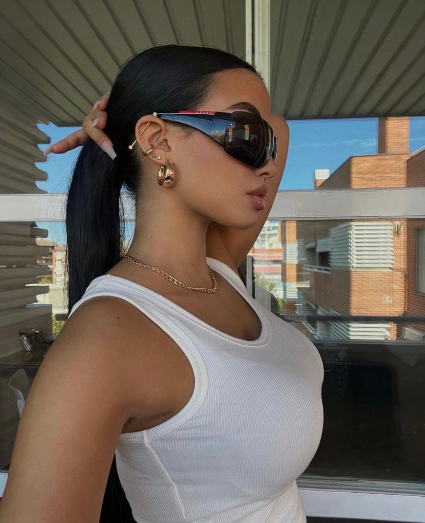 Chunky Hoop Earrings