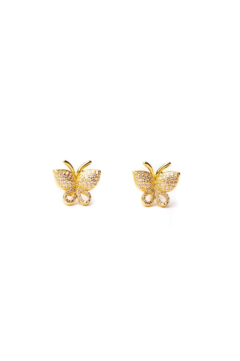 Mini Butterfly Stud Earrings
