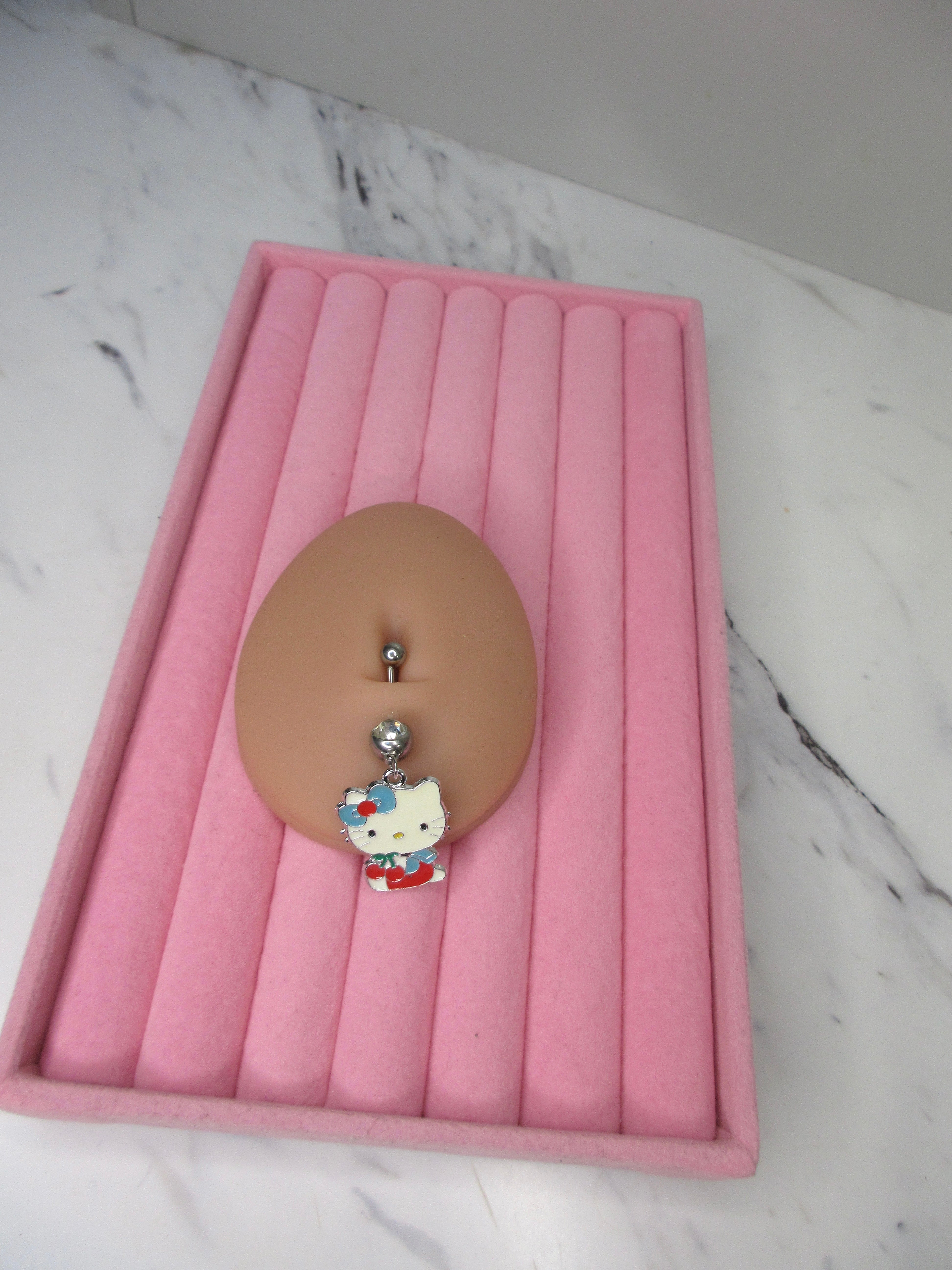 Hello Kitty Cherry Navel Ring