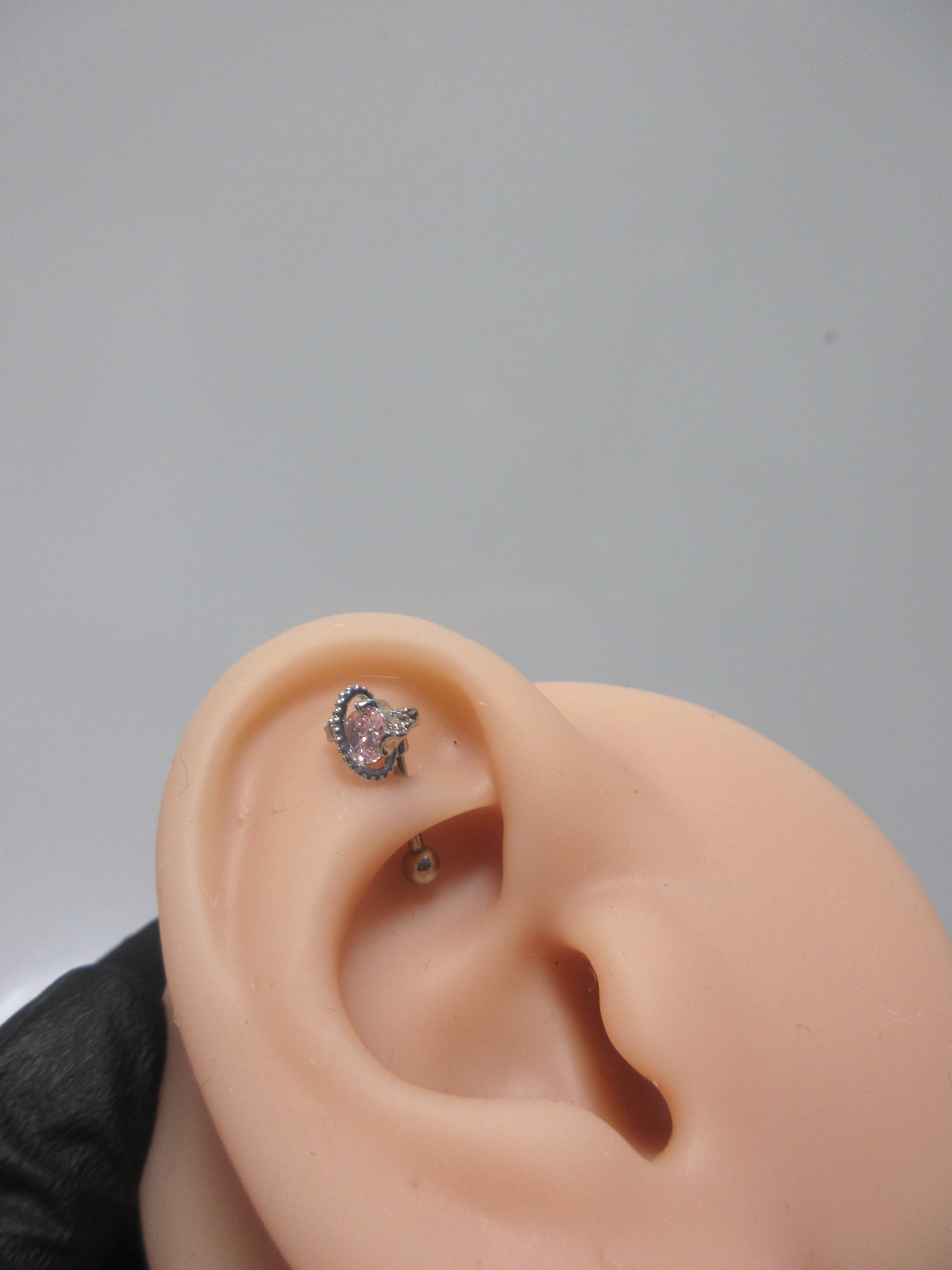 Pink Planet Tragus Earring