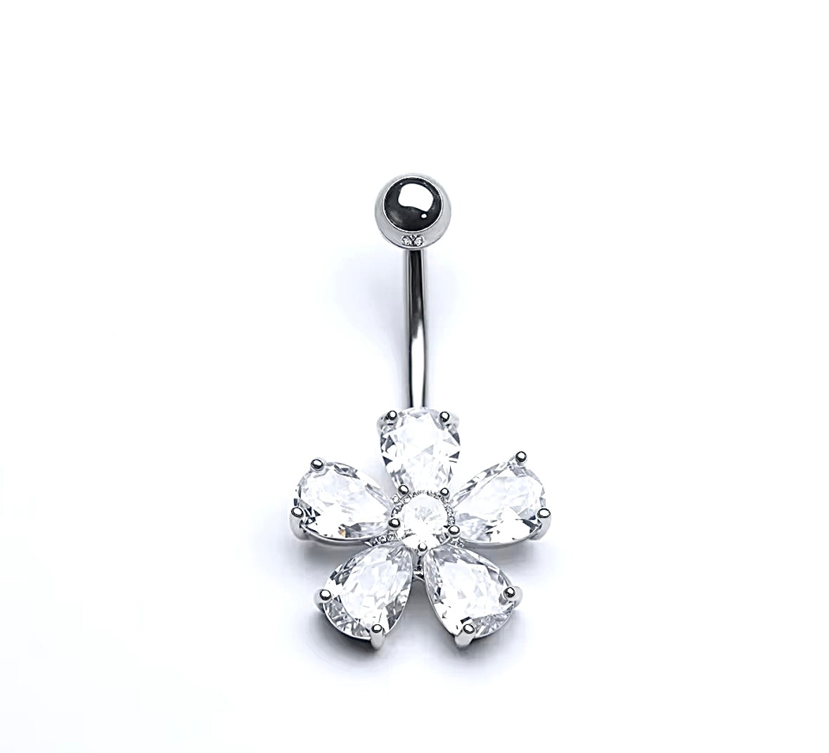 Floral Navel Ring