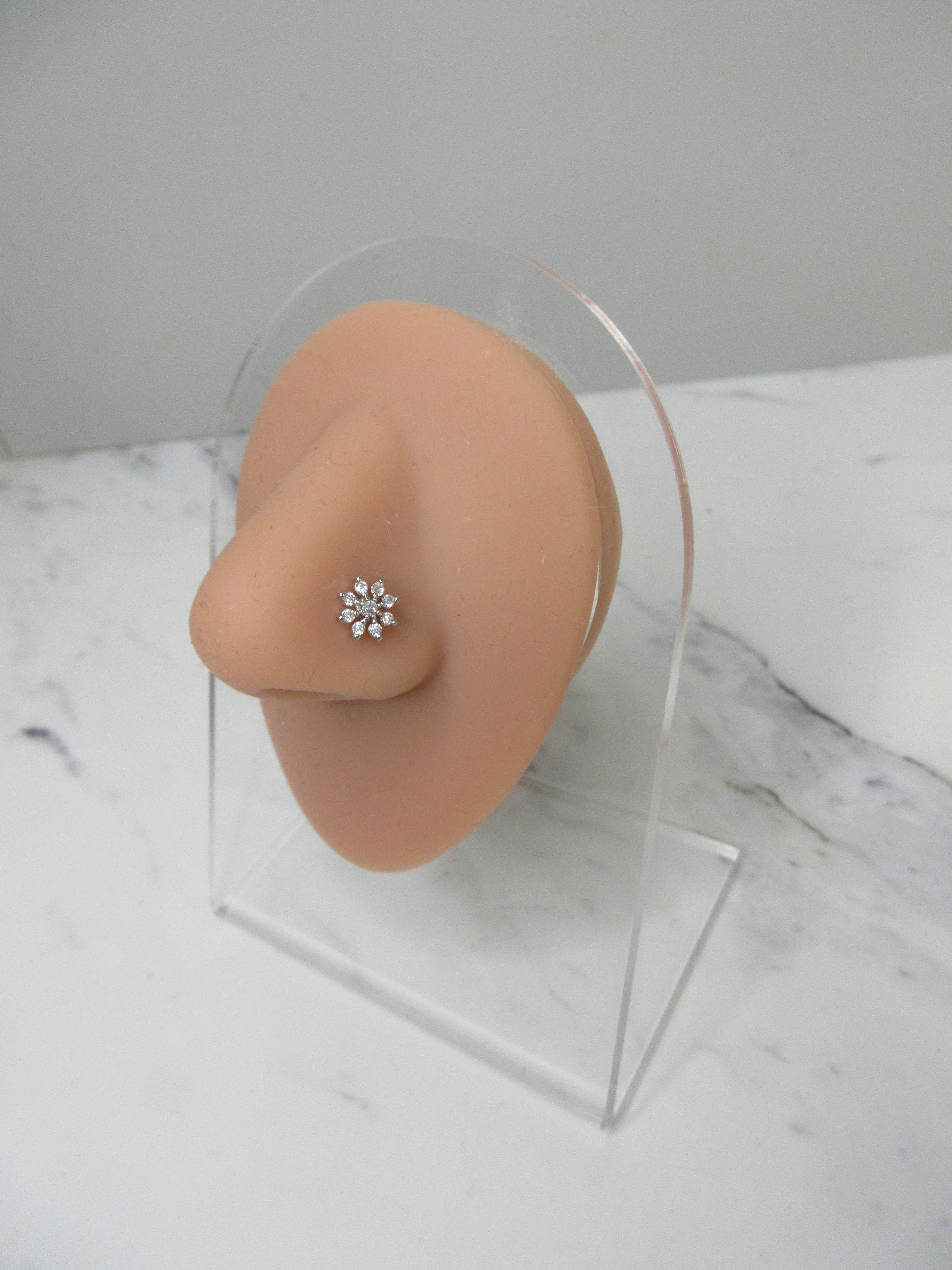 Crystal Frost Nose Stud