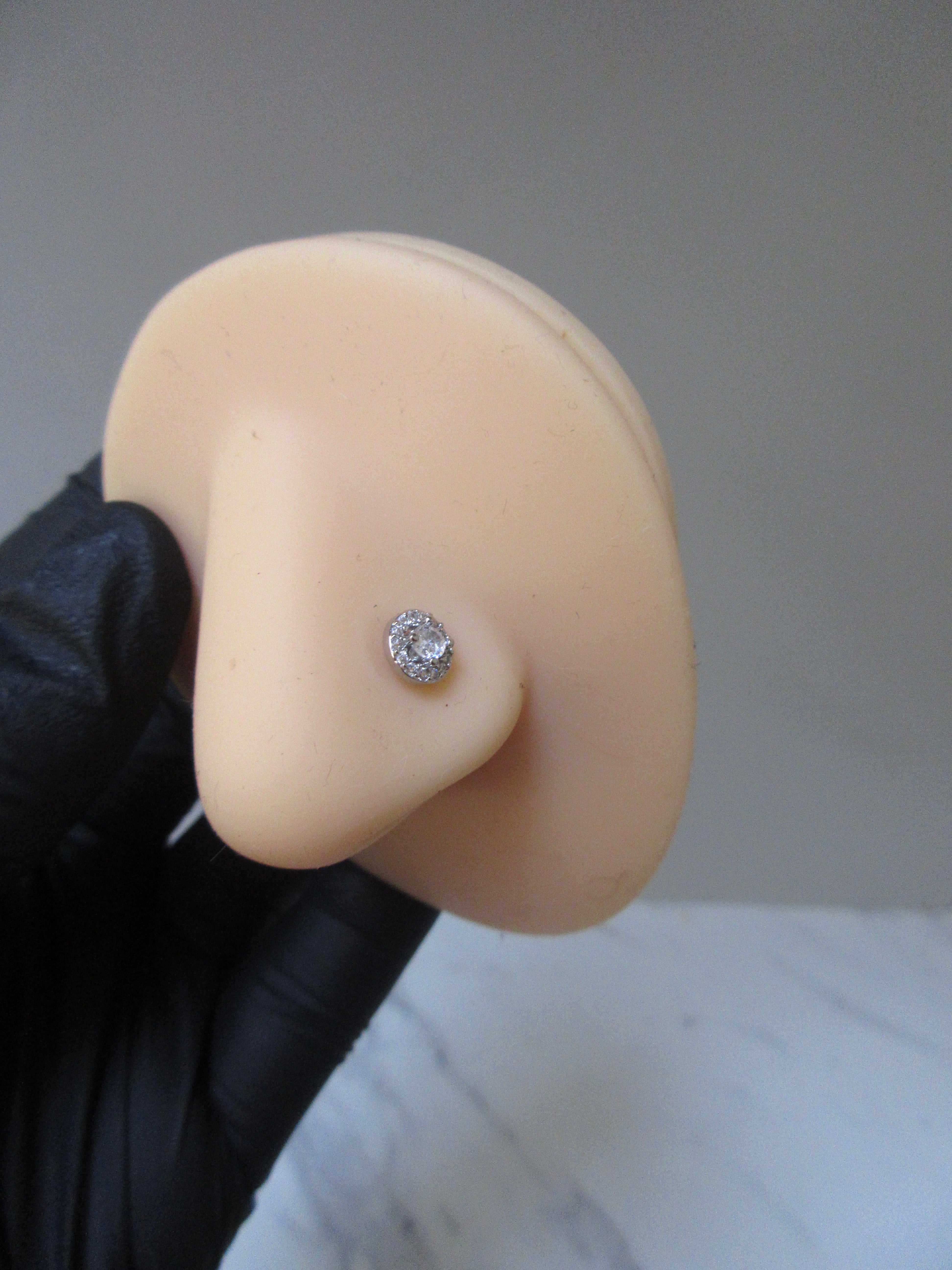 Crystal Butterfly Nose Stud