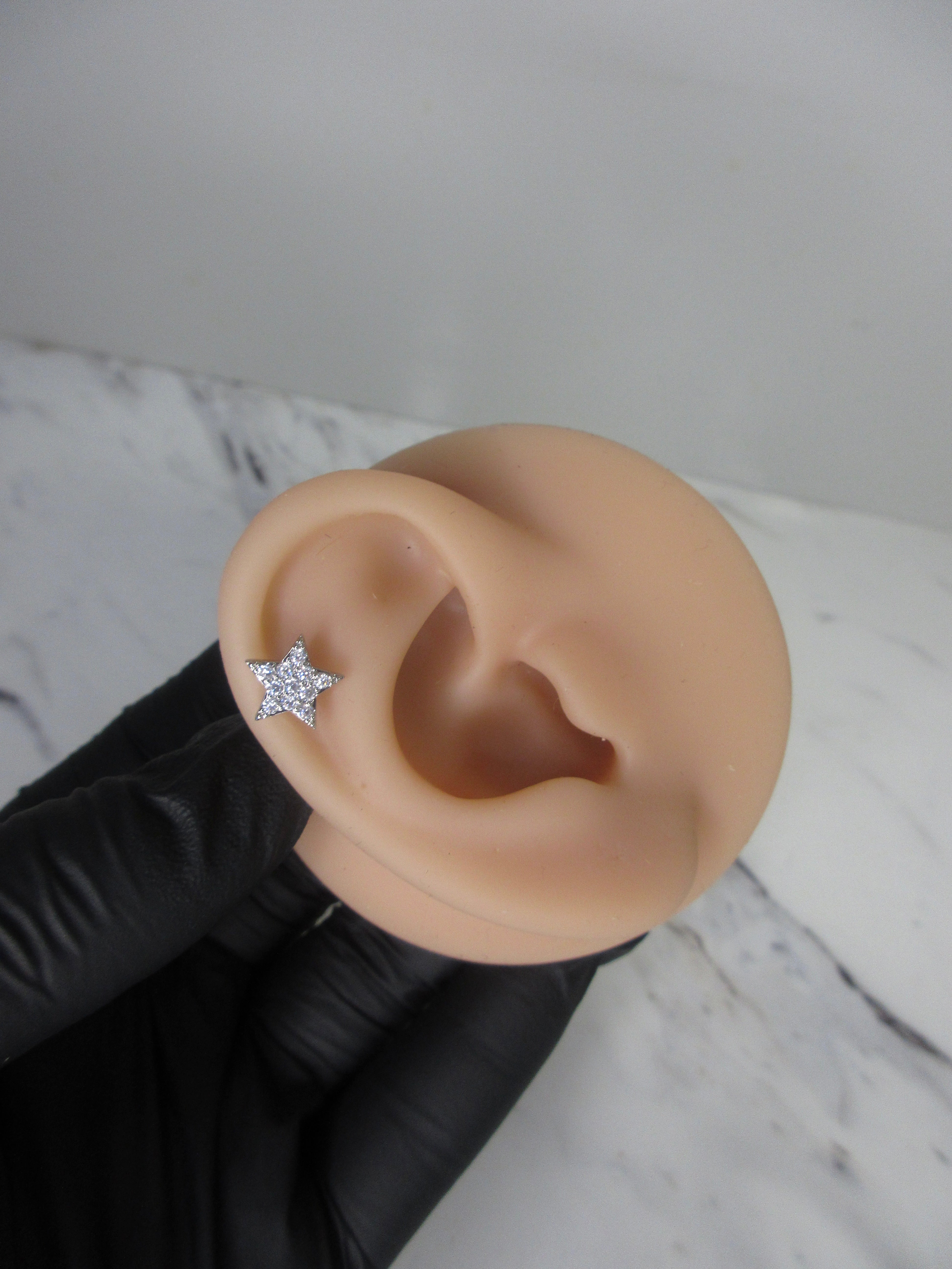 Sparkling Star Tragus Earring
