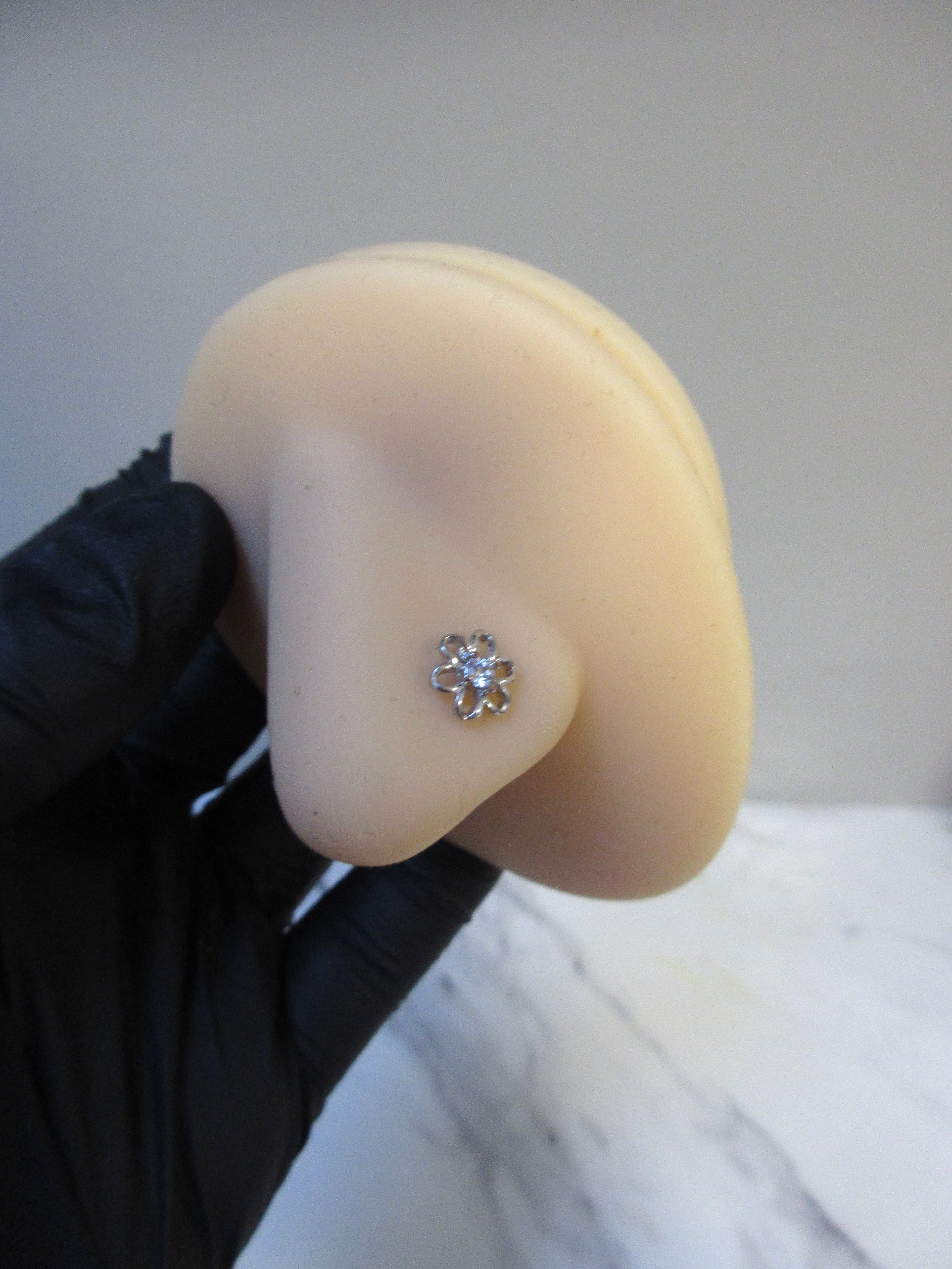 Blossom Crystal Nose Stud