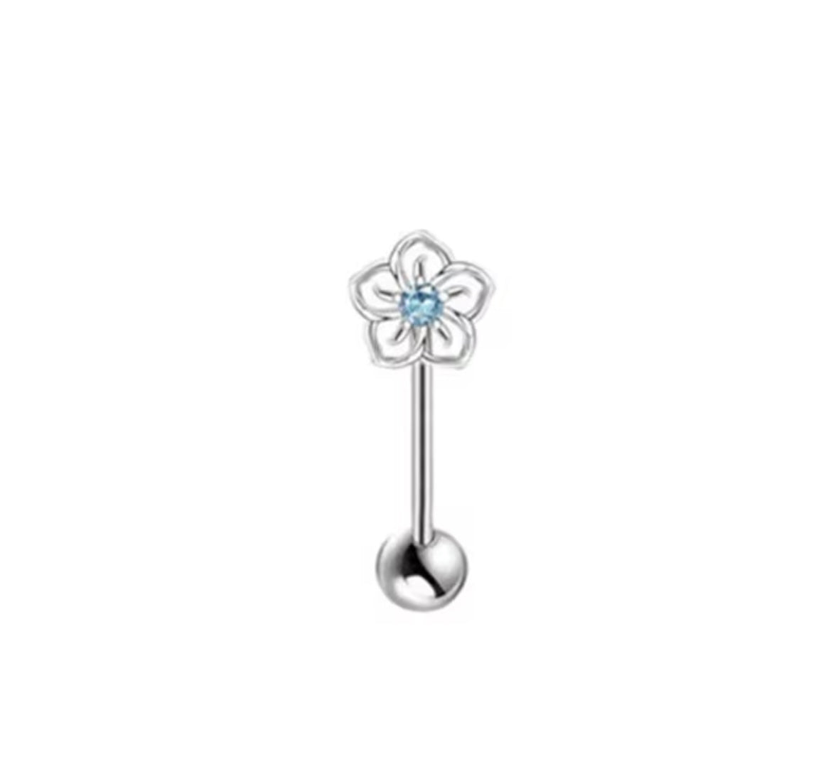 Floral Tragus Earring